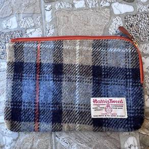 Harris Tweed pouch bag