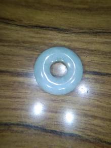 Jade pendant, circle