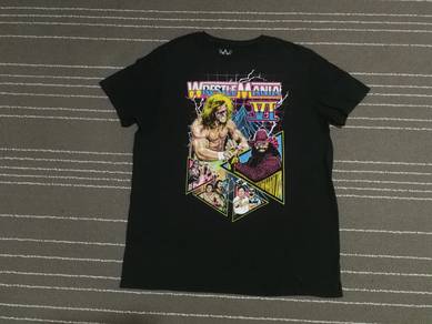 Wrestle Mania VI X mad engine vintage style L