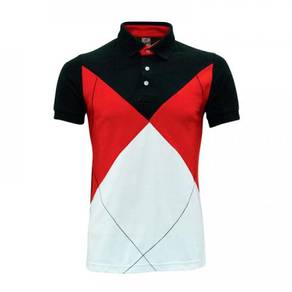 Baju Tshirt POLO Lacoste Red/Black/White L1000