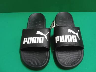 ITEM BARU_Sandal PUMA Black.White size 10uk