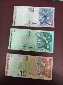 Duit RM2 , RM5 & RM10 Sign Gabenor Ali Abul Hassan