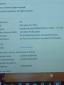 hp laptop 14 inch