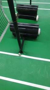 Badminton portable pole