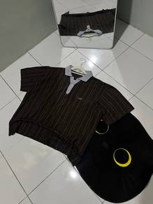 Half Polo button
