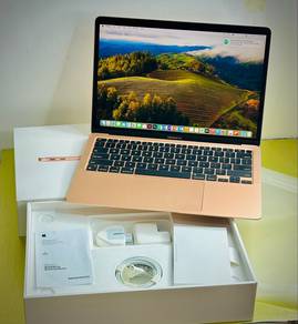 Macbook air M1 gold / 8’256 / battery 100/ Office
