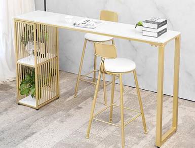 Bar table desk frame long besar panjang dining 10