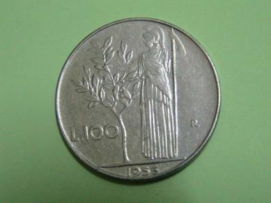 Italy 100 Lire 1956