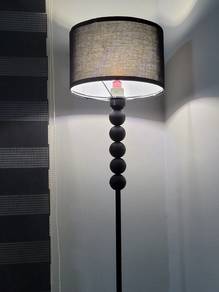 black designer floor Lamp 