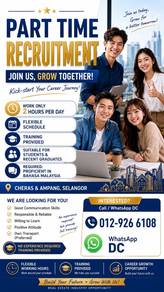 2 Hours/Day | Part Time Real Estate | Cheras