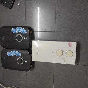 instant bathroom water heater media, Panasonic 150