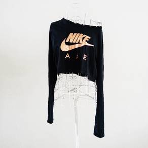Nike Air Black Crop Top