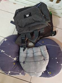 Pregnancy Pillow and Big Diaper Bag