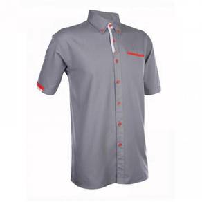 Baju Korporat Kemeja Oren Sport F1 2624 Dark Grey