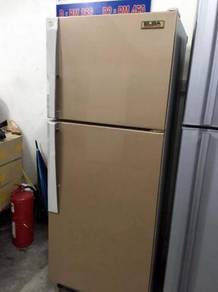 Fridge Peti Sejuk Refrigerator Elba Gold Freezer