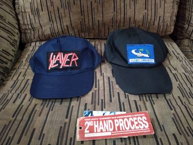 Rare cap topi SLAYER VS FLIGHT COMMANDER COMBO