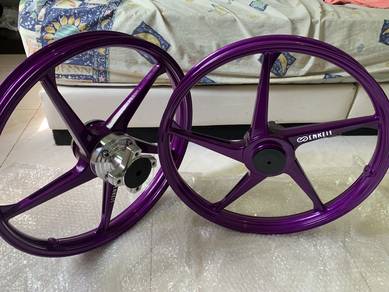 rim custom y15 g500 purple