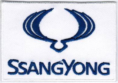 SsangYong Motor Company Automaker Car Badge Patch