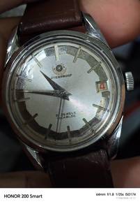 Vintage Roskopf Waterproof Incabloc manual wind wa