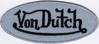 Von Dutch #BTGY Motorcycle Racing Badge Patch
