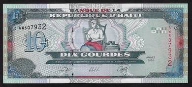 Haiti 10 gourdes (2000) - Pick P265   unc
