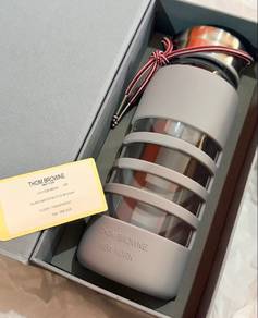 Thom Browne 4-Bar Glass Water Bottle