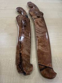 Pisau Kayu Burl