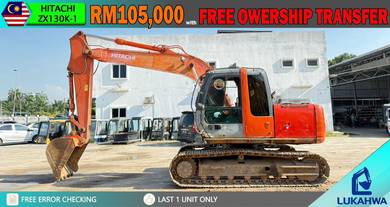 [LOCAL] HITACHI ZX130K-1 Mesin Excavator