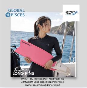 WATER PRO Professional Freediving Fins Lightweight
