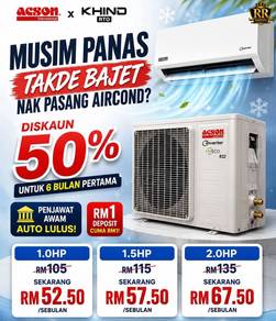 Aircond Acson Dual Inverter (Bdr Manjalara 003)
