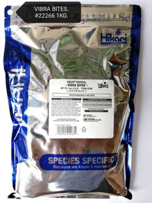 Hikari Vibra Bites 1kg Fish Food Makanan Ikan
