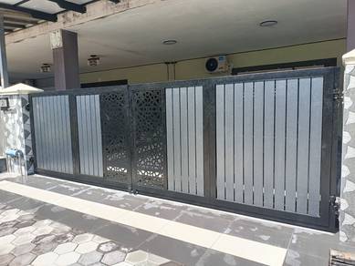 Pintu Pagar Corak Islamic