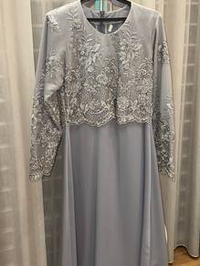 Custom grey lace dress | Affordable price