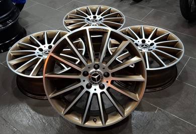 Rim 19 ori mercedes amg gold edition fit w117 w118