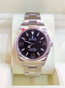 Pre-Owned Rolex 214270 Explorer  Black Dial 39mm