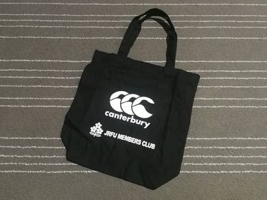 JRFU member club CANTERBURY canvas tote bag