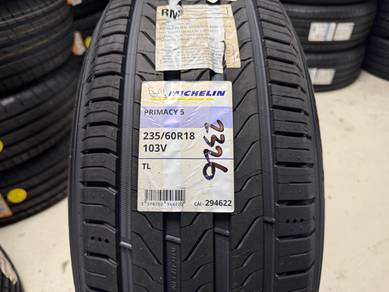 Tayar baru 235 60 18 Michelin primacy 5 2026 tyre