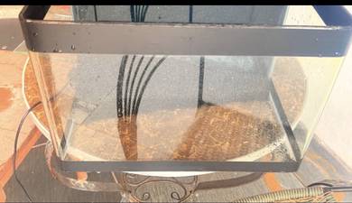 Small aquarium for sale with light