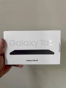 SAMSUNG GALAXY TAB A9 64 GB Graphite NEW SET BARU