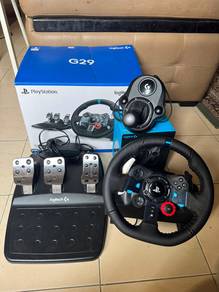 Logitech G29 Steering + Logitech shifter