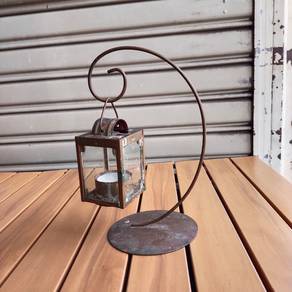 Antique Lampu Gantung Lilin Tembaga Antik