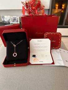 Cartier Trinity necklace with diamonds