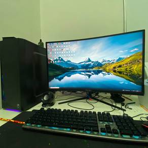 Gaming PC Full Set Medium Low Spec