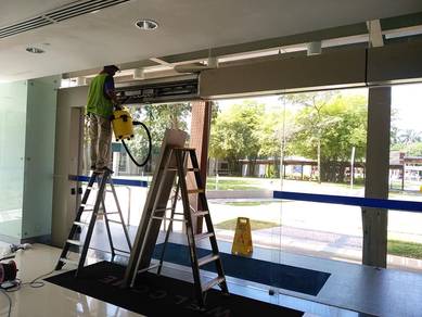 GLASS DOOR 12mm l clear tempered l pintu kaca 12mm