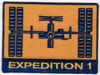 International Space Station ISS Expedition 1 Patch