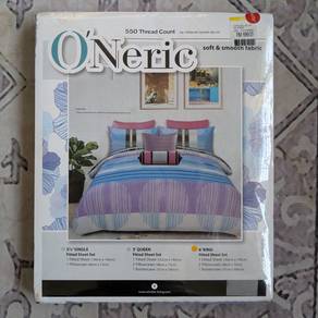 O'Neric 550 Thread Count King Fitted Sheet Set