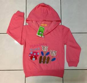 Baby girl pink jacket/sweater with hood