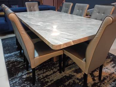Marble Top Dining Table Set
