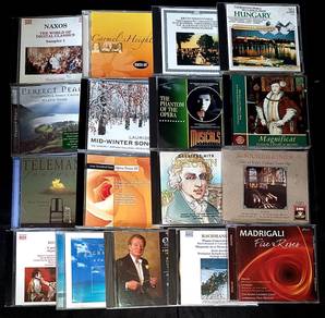 ALL  CLASSICAL & CHOIR CDS LOT Combo