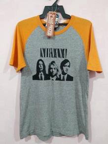 Rare tshirt band NIRVANA GRUNGE US MERDEKA SALE!!